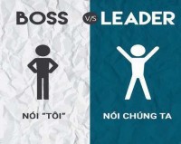 Sự khác nhau giữa sếp và lãnh đạo