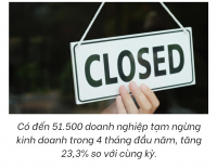 429 doanh nghiệp đóng cửa mỗi ngày